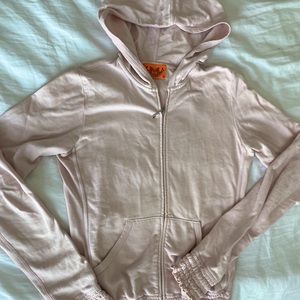 VINTAGE pink juicy couture zip up